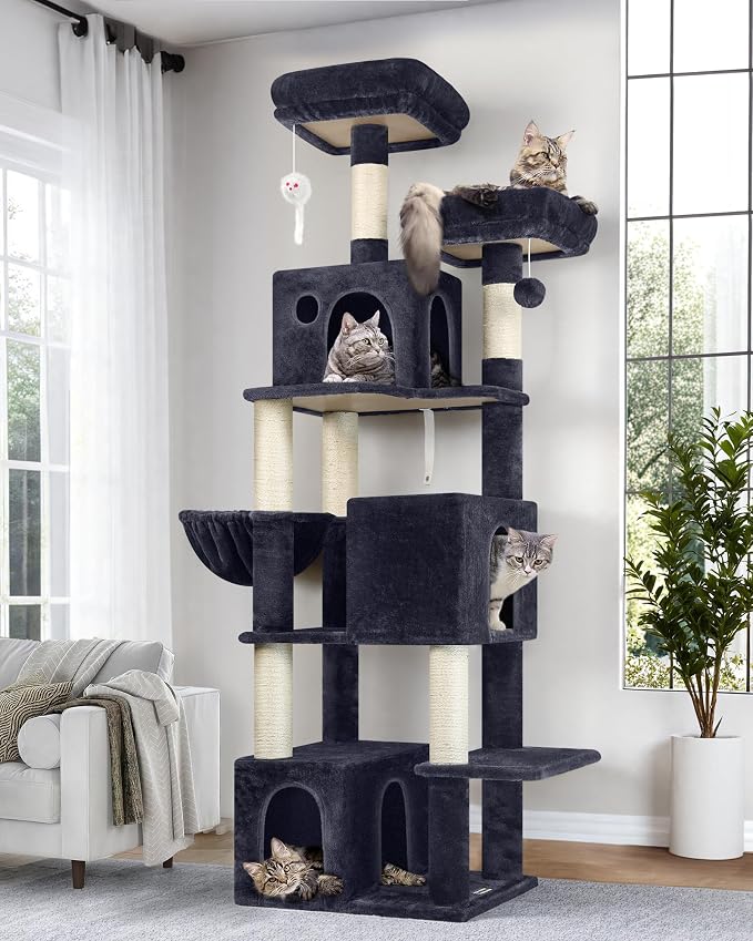 Globlazer Cat Tree Tall, 71 inches Cat Tower by Globlazer