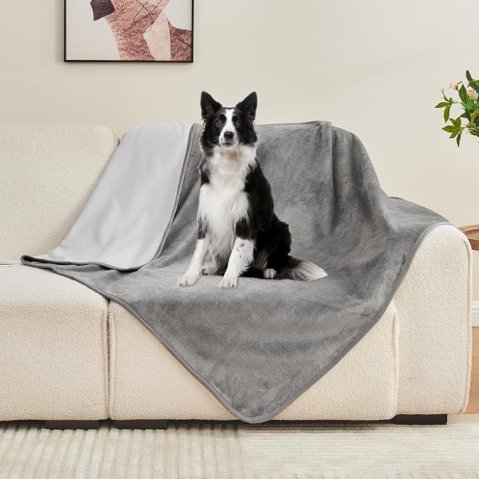 Waterproof Blanket 80"x90" for Adults, Reversible Waterproof Bed Cover for Dogs - Image 6
