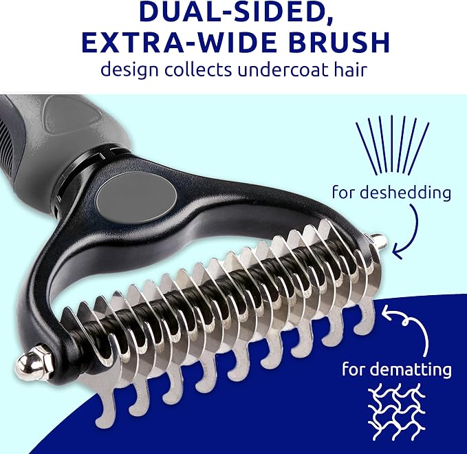 Pat Your Pet Deshedding Dog Brush - Image 3