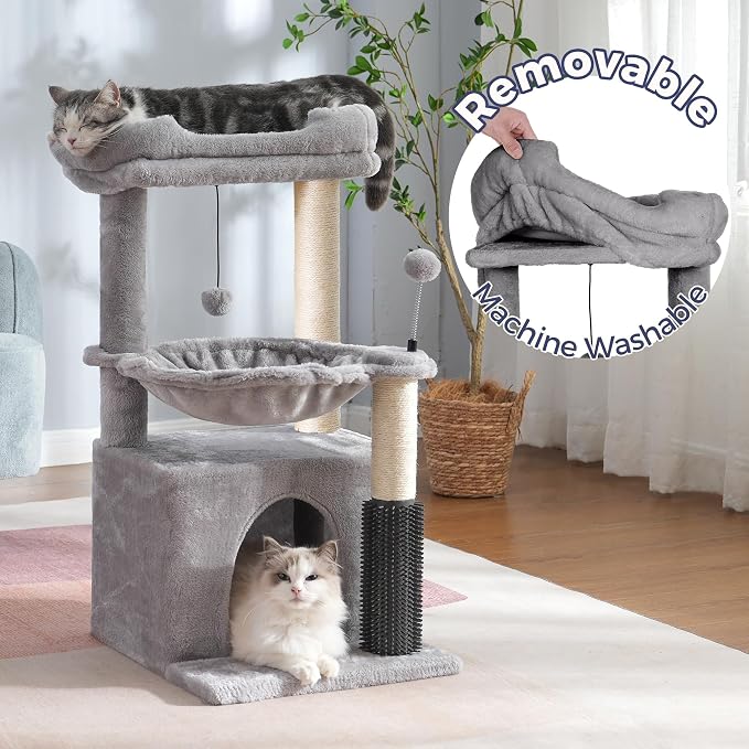 Cat Tree 32 Inches Small Cat Tower - Image 6