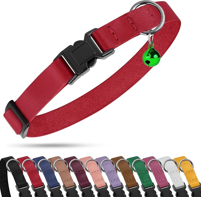 Breakaway Cat Collar with Bell by BUDKAS