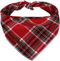 Lionet Paws Christmas Dog Bandana Washable Cotton Handkerchief Scarf Triangle by lionetpaws