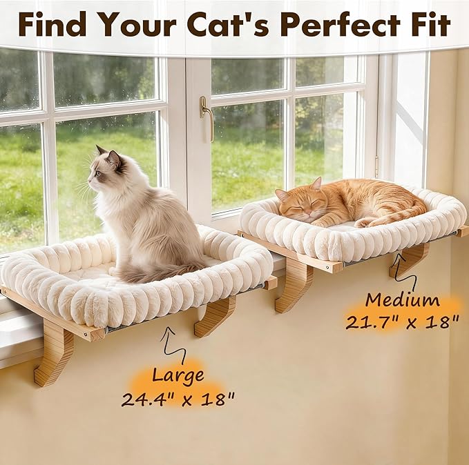 Cloud-Cuddle Cat Perch for Window Sill - Image 7