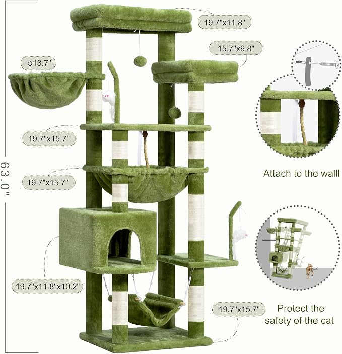 Cat Tree, Cat Tower for Large Cats - Image 7