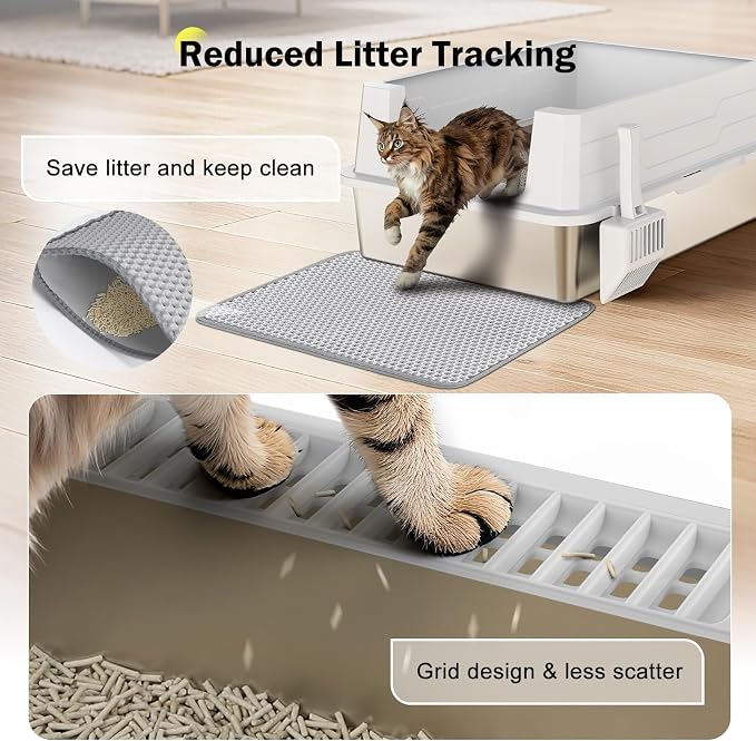 Stainless Steel Litter Box Extra Large - Image 3