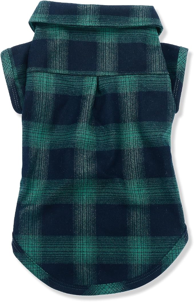Koneseve Dog Shirt Pet Plaid Clothes T-Shirt Sweater Matching Breathable - Image 2