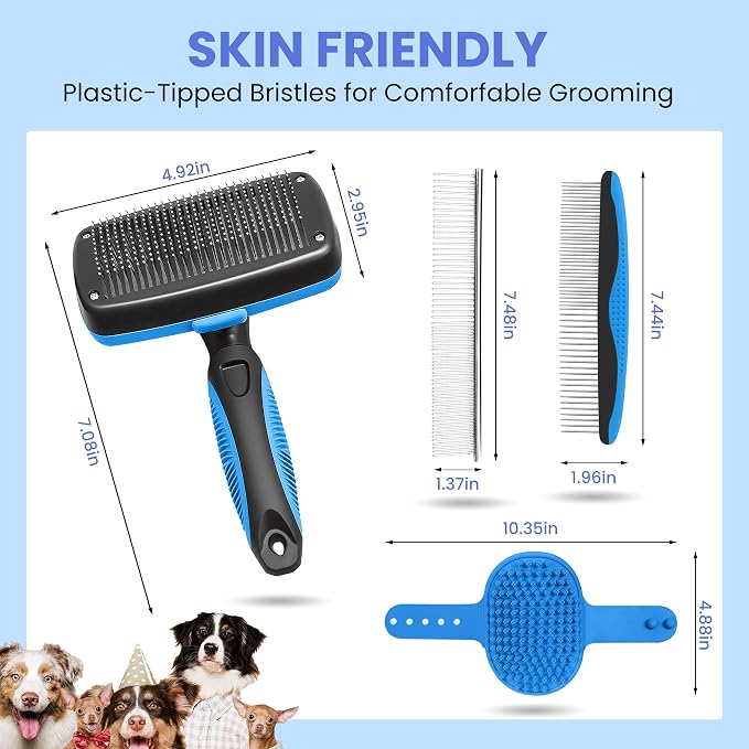 Self Cleaning Shedding Brush - Image 2