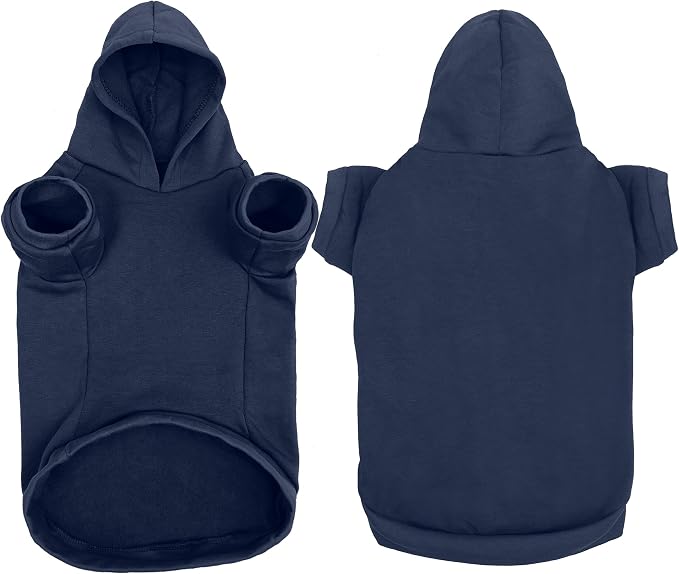 Personalized Dog Hooded Sweatshirt Custom Pet Pullover Hoodie Text/Image - Image 4