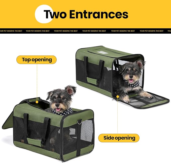 Dog Carrier Soft Sided, Large Cat Carrier - Image 4