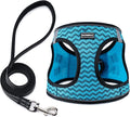 BOOMIBOO Dog Harness with Leash Set, No Pull Adjustable Reflective Step-in by BOOMIBOO