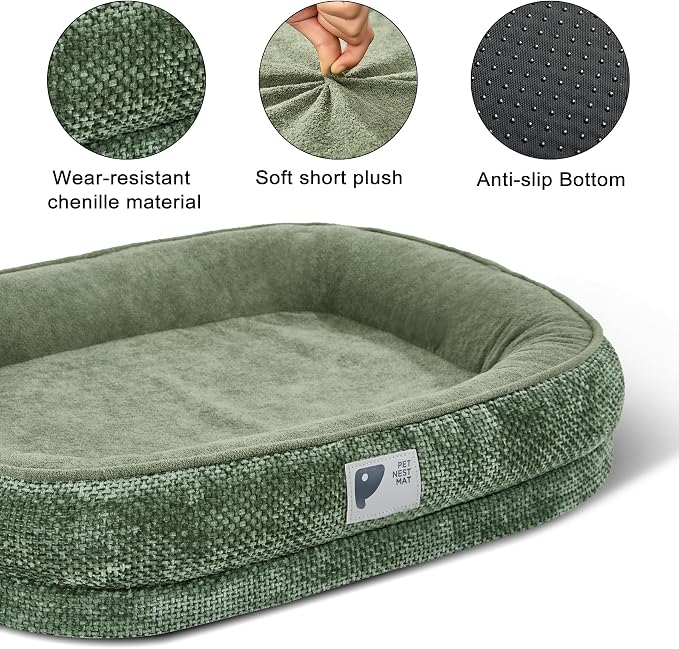 Orthopedic Cat Bed for Puppy & Kitten, Cat Sofa Bed - Image 3