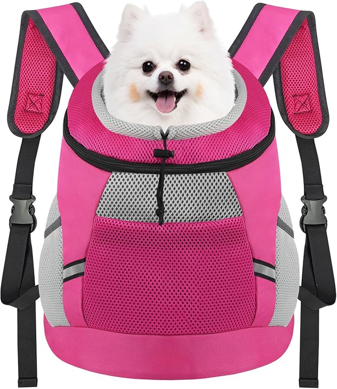 Dog Backpack Carrier, Front Chest Carrier by SMONT