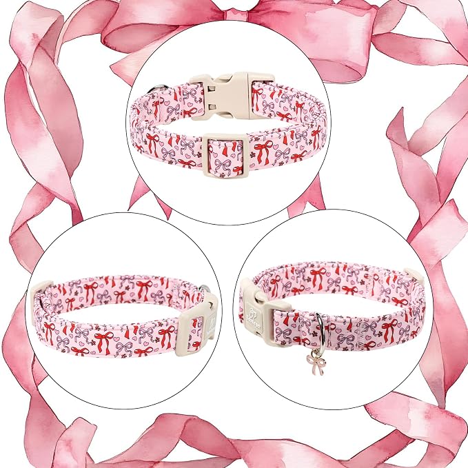Girl Dog Collar for Medium Dogs - Image 6