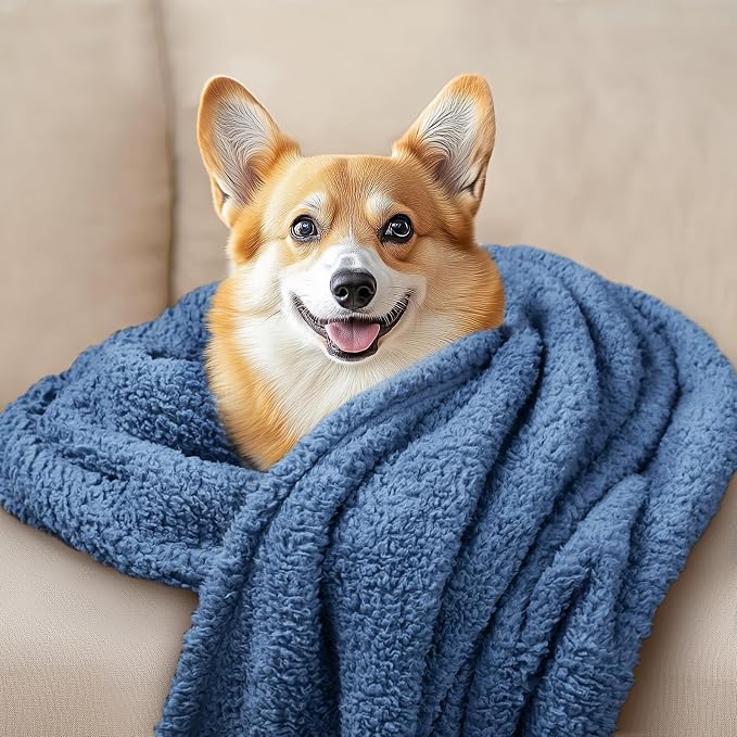 Luciphia 1 Pack 3 Calming Dog Blanket Fluffy Premium Fleece Pet Blankets Soft - Image 7