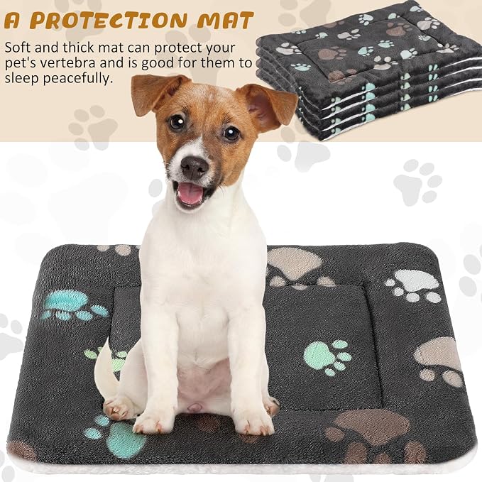 Tuanse 4 Pack Ultra Soft Dog Cat Bed Mat Small Animal Guinea Pig Bed - Image 5