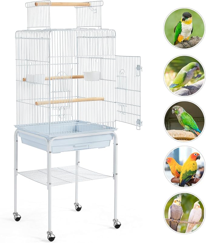 Yaheetech Play Open Top Parrot Bird Cages - Image 4