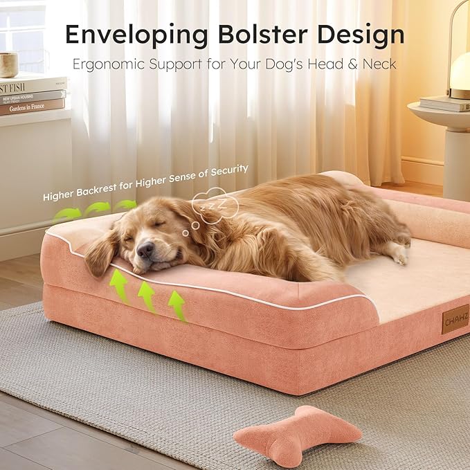 Jumbo Dog Bed for Extra Large Dogs, Orthopedic Dog Bed - Image 4