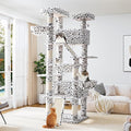 Allewie 81 Inches Tall Cat Tree/Multi-Level Large Climbing Tree House and Towers by Allewie