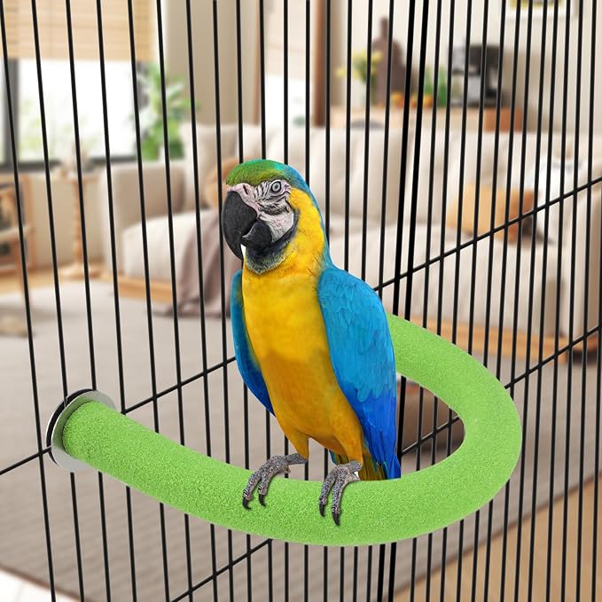 Rypet U Shape Parrot Perch Stand Toy - Image 3