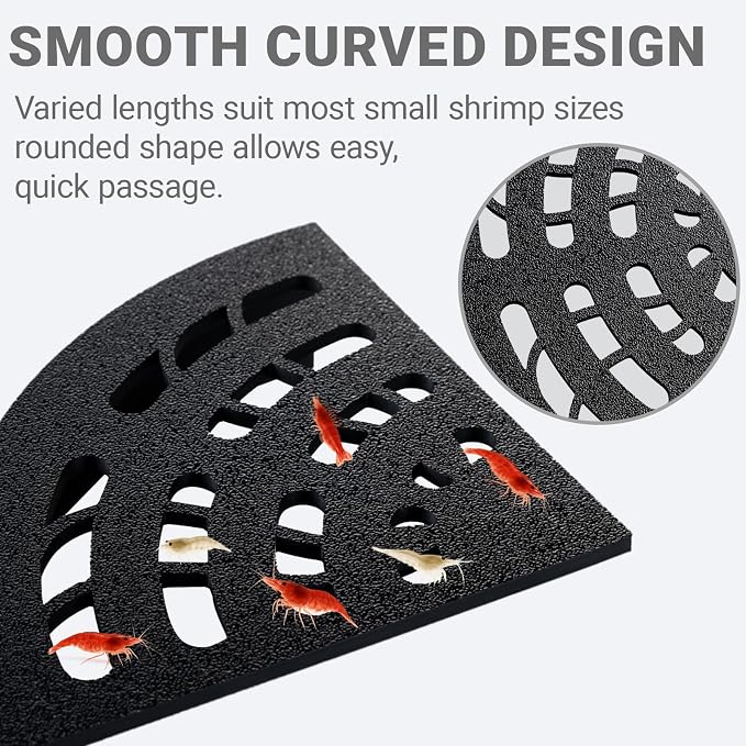 Shrimp Cave 2-Pack – Space-Saving Fan-Shaped Aquarium Cave Decor - Image 4