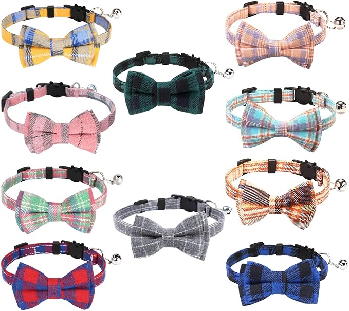 10 Pcs Cat Collar Breakaway by Unknown