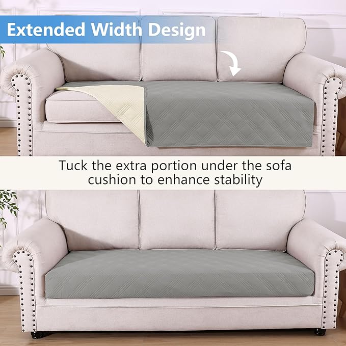 hyha Waterproof Dog Blanket, Reversible Pet Bed Blanket, Soft Sofa Couch Cover - Image 2
