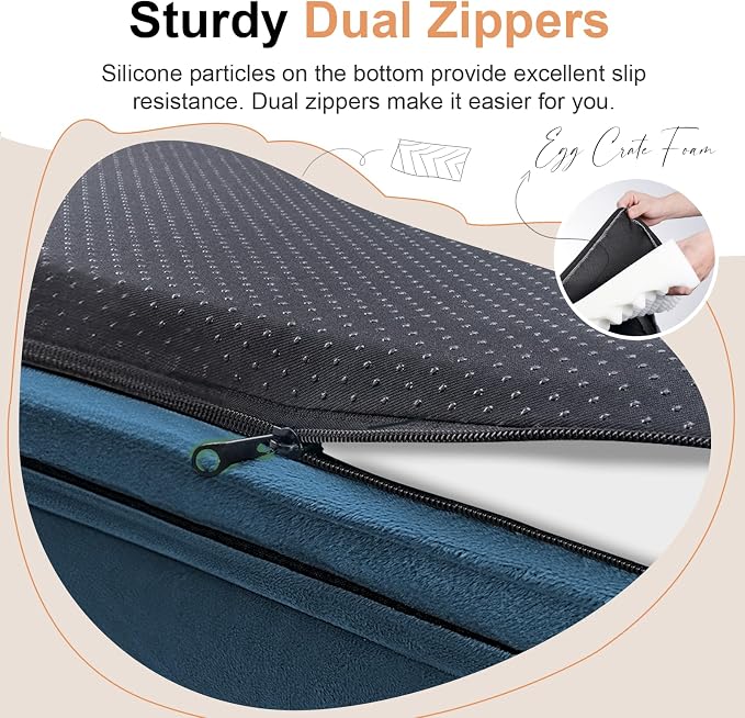 Large Dog Bed Orthopedic Washable: Jumbo Dog Bed Bolster Extra Large Dogs Egg - Image 5