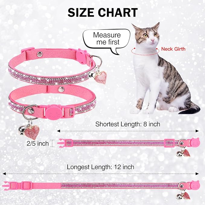 Rhinestone Cat Collar Breakaway - Image 2