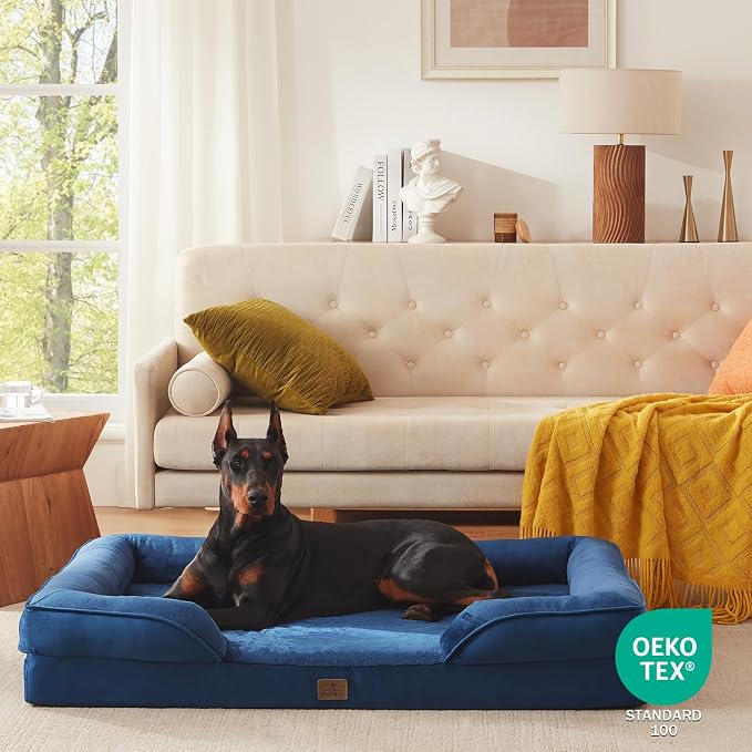 Bedfolks Orthopedic Dog Bed, Waterproof Dog Sofa Bed - Image 8