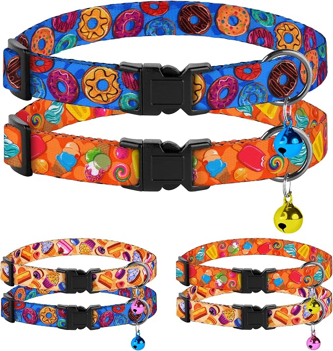 Cat Collars 2 Pack by BUDKAS