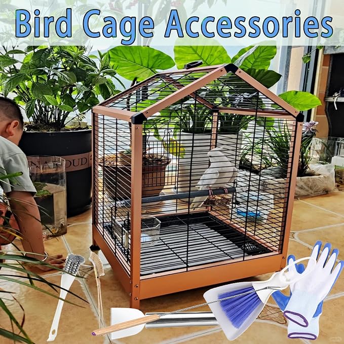 6pcs Set Bird Cage Cleaner Kit - Image 5