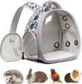 Portable Travel pet Backpack Carrier Hamster Bag Guinea Pig Bird Small Dog cat by ioviewforpet