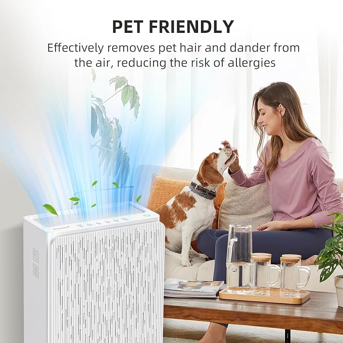 AromaRoom Air Purifiers for Large Rooms up to 2100 Sq Ft, HEPA 14 Air Purifier - Image 6