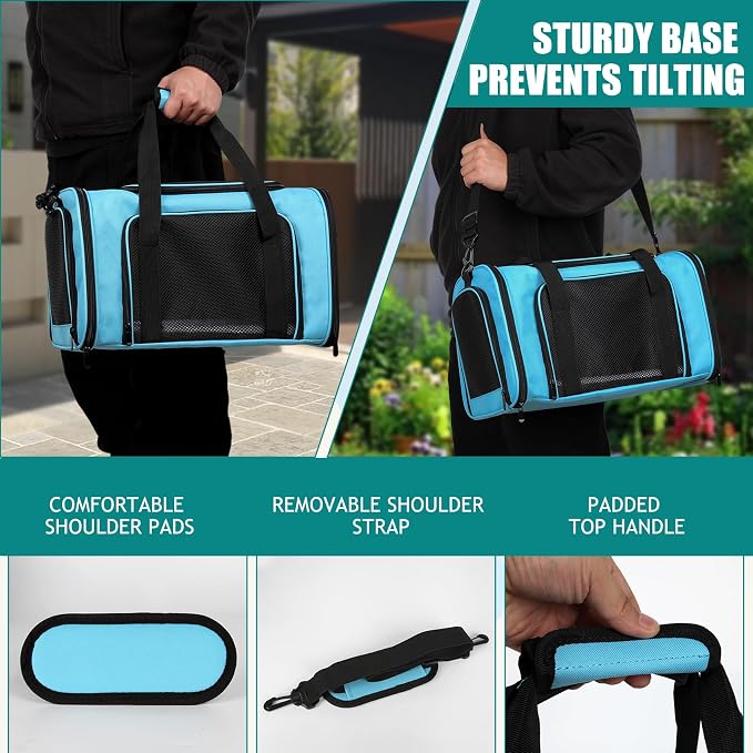 Top tasta Dog Cat Carrier Pet Carriers - Image 6