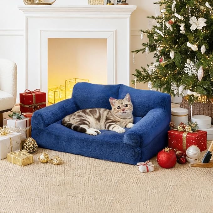 Cat Beds for Indoor Cats, Cat Couch Bed, Cute Cats Sofas for Pets, Small Dog - Image 2