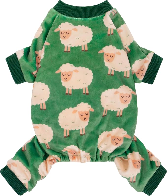 Fitwarm Funny Sheep Dog Pajamas, Warm Winter Dog Clothes by Fitwarm
