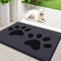 Buganda Dog Door Mat for Muddy Paws, Absorbent Dirt Trapper Washable Indoor by Buganda