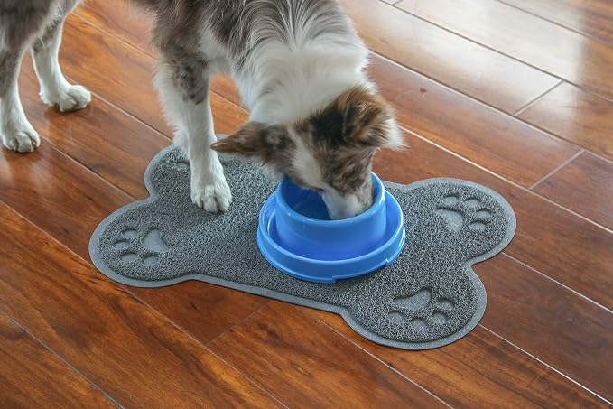 Petlike Pet Feeding Mat for Large Dogs and Cats, Non-Slip and Waterproof Large - Image 3