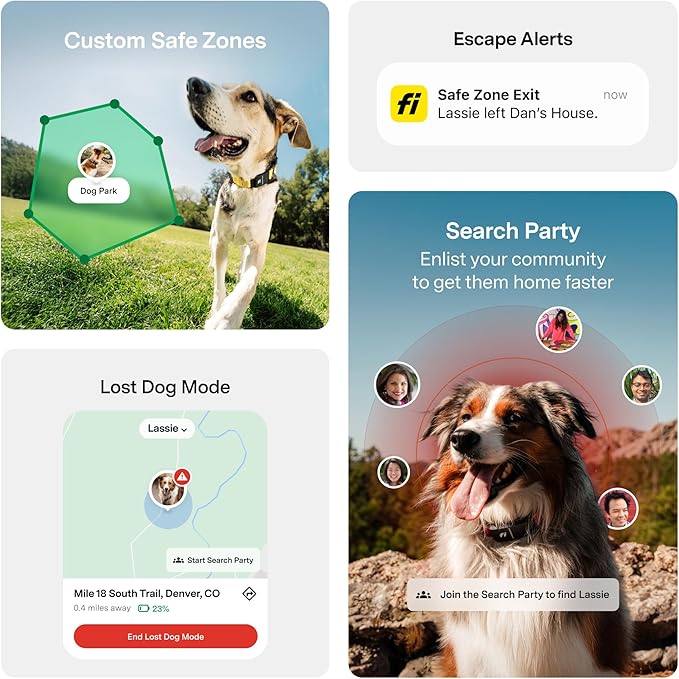 New Fi Series 3+ Smart Dog Tracker Collar GPS Tracker - Image 4