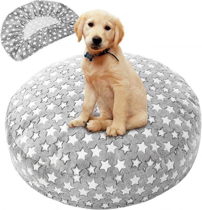 Youyole Medium Washable Round Dog Bed Cover Replacement Waterproof 30 x 30 x 10 by Ajaredlulu