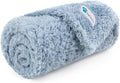 PetAmi Dog Blanket for Small Dogs Blue, Fluffy Soft Puppy Blanket, Sherpa by PetAmi