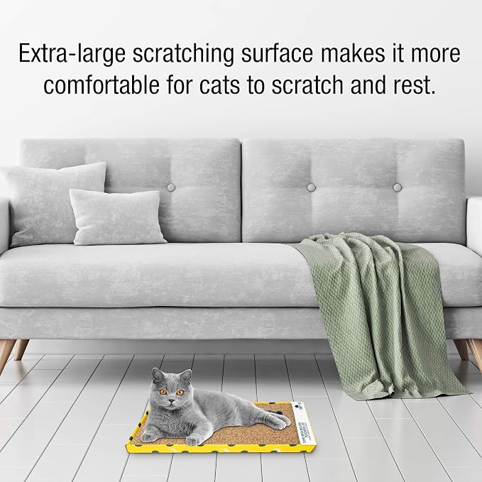 Our Pets Cosmic Cat Scratcher, North-American Grown Catnip Included, Reversible - Image 6