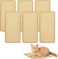 6 Pcs Cat Scratcher Mat, Sisal Cat Scratching Pad Scratch Mat by MOSIOBERDAVIAN