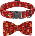 Christmas Dog Collar, Soft Pet Collar Gingerbread Man Cute Dog Collar by BoboRainbow