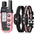 Bousnic Dog Shock Collar 2 Dogs - 3300 ft Waterproof Training Collar by BOUSNIC