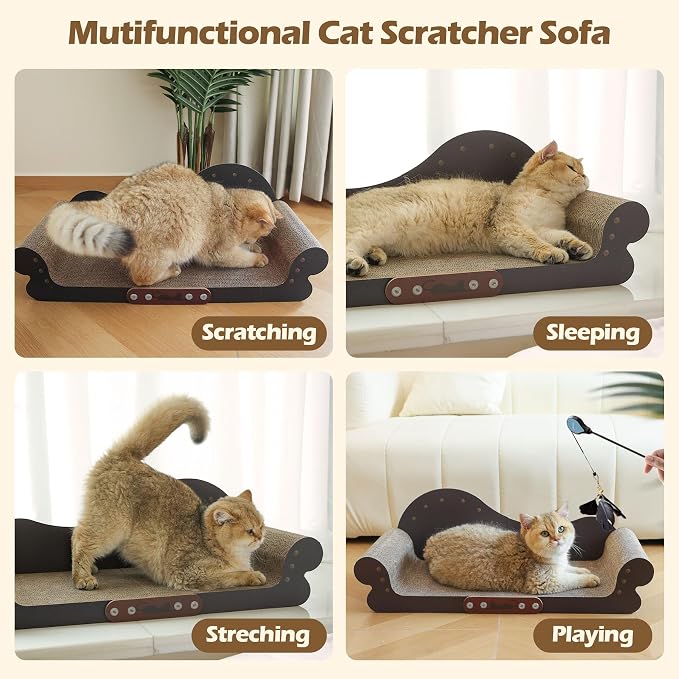 ComSaf Large Cat Scratcher Bed - Image 2