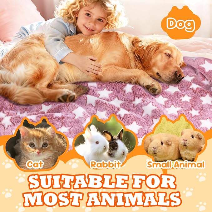 3 Pcs Dog Blanket Super Soft Pet Puppy Blankets Calming Dog Blankets - Image 6