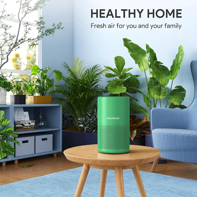 FULMINARE Air Purifiers for Home Bedroom H13 HEPA Air Purifier, 3 Speeds - Image 2