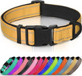 Joytale Reflective Dog Collar, Soft Neoprene Padded, Metal D-Ring, Nylon Pet by Joytale