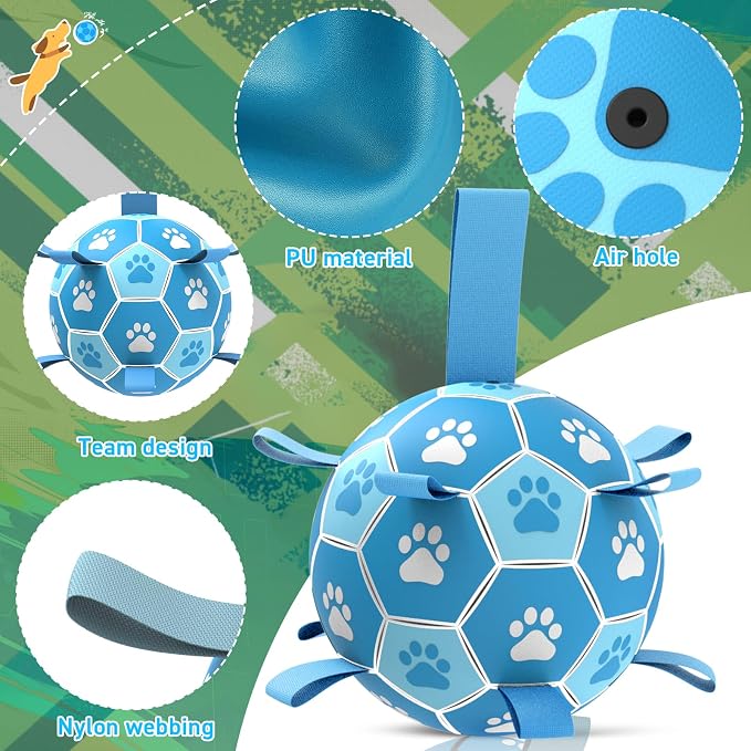 QDAN Dog Soccer Balls Toys : Premium Dog Soccer Ball - Image 5